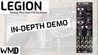 WMD Legion - Eurorack Analog Oscillator - In Depth Demo