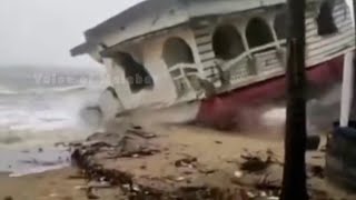 Cyclone Tauktae effect in indian beach | Heavy rainfall and flood | Heavy Rainstorm | Powerfull Wind