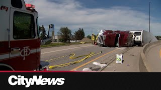 Single-vehicle crash on SE Calgary highway under investigation