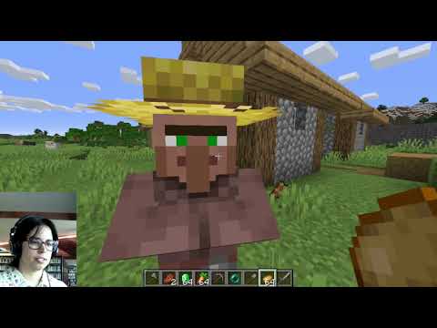Teach a Librarian How to Play Minecraft: Villainous Village Exploration Edition