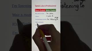 Speak English like a Professional