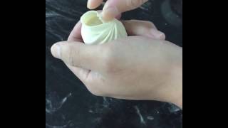 小籠湯包 包法 摺法