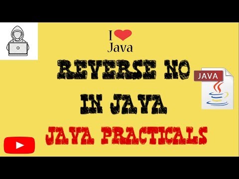Reverse Number in java