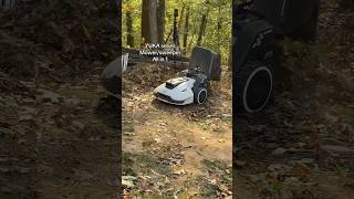Robot lawnmower with a bagger ￼