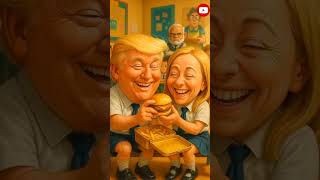 Modi Jealous 😡 as Trump Takes His Girlfriend on a Lunch Date | Funny Meme Shorts