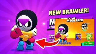 415 PIZZAA 🍕MEEPLE NEW BRAWLER🔥 FREE GIFTS🎁😱 BRAWL STARS NEW UPDATE🤓