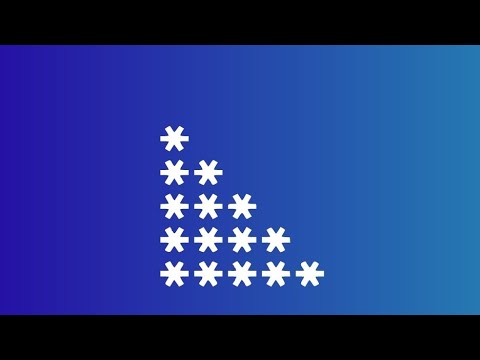 C++ pattern Program || C++ program