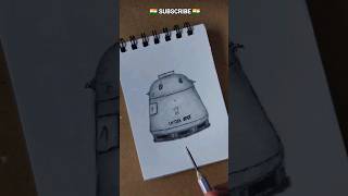 Gaganyaan mission TV-D1 test flight🇮🇳🇮🇳#shorts #shortsfeed #gaganyaan #isro#drawing #trending #viral