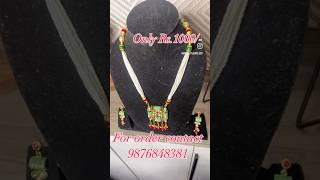 For order contact 9876848381 Ranihaar set + shipping charges #newcollection #jewellery #bestprice