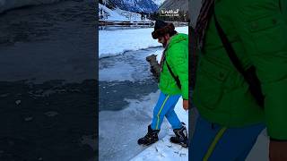 Can you walk on frozen Mahodand lake in Kalam #travel #foryou