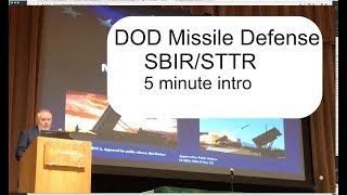 Missile Defense Agency SBIR (DOD SBIR) Startup Grants