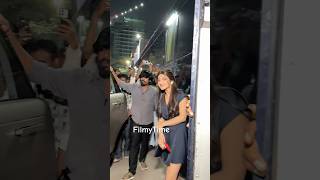 #sreeleela feeling uncomfortable while entering into #robinhood press conference | FilmyTime