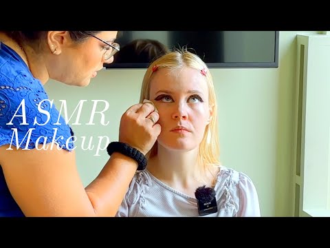 Makeup ASMR - Creative Makeup by a Pro (Unintentional ASMR)