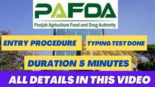 PAFDA Typing Test Full Guide 2025 | Software, Duration, Process & Center Visit Explained