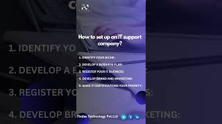 How to set up an IT support company? #itservices #itsolutions #shortsfeed  #shortsvideo #itcompany