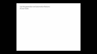Applied Rapid Development Techniques for Database Engineers