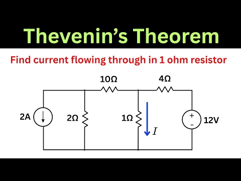 Thevenin's Theorem Circuit Solved Example | Easy Step By Step