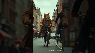 Whiskers on the Clock: A Cat's Daily Adventure |  AI & TECH WITH SHEHAN☺😍🤩 #viralvideo #shehan