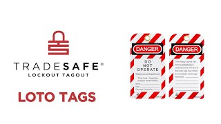 Lockout Tagout Tags – Danger Tags | TRADESAFE