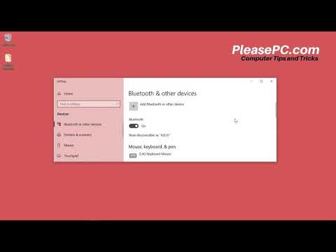How to Enable Bluetooth on Windows 10