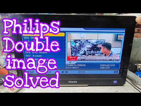 Philips 24 Inch LED TV Double Image Solution, Fault Finding, Short Removing