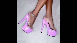 Sexy prom Stiletto tutorial 👠👠(6 inches) #womensshoes #springheels #chicheels #fashionaccessory