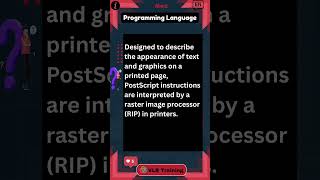 About PostScript programming Language