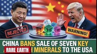 To Counter the Tariff War, China Bans the Export of 7 Critical Rare Earth Minerals to the U.S.!