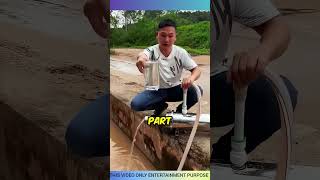 Amazing Water Filter Tool... 🤩 ~ mini wood toy-woodworking art skills \ hand crafts / #shorts