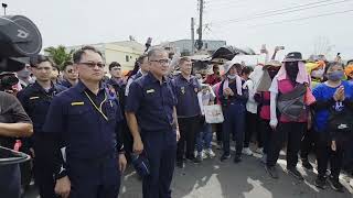 「海放」頭旗車！白沙屯媽祖鑾轎改道 9點53分進入台中龍井