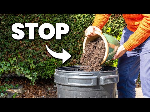 Stop Throwing Out Your Old Potting Soil