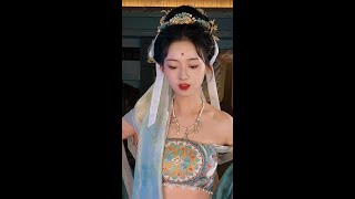 The most beautiful ancient style beauty on the Internet #Guofeng #Hanfu #Gufeng #Atmosphere