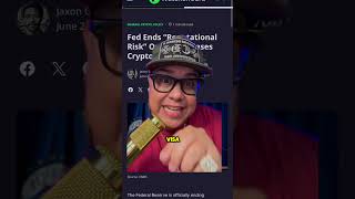 Banks will Now Love Crypto Bitcoin #shorts #credit #money #bitcoin #crypto #cryptonews #breakingnews