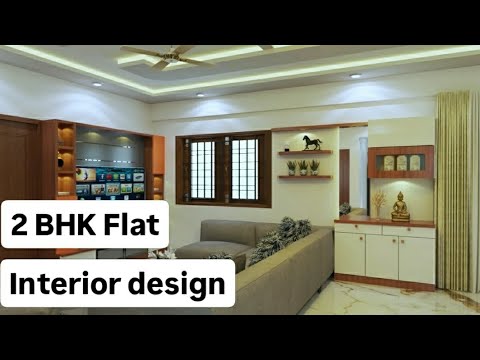 Simple & Elegant 2BHK Flat Home Tour @ SLV Brindavan,Hosakote | Best Interior designer in Bangalore