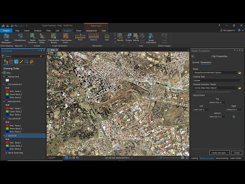 Clipping Raster Data in ArcGIS Pro using Raster Functions