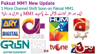 Paksat MM1 New Update Today|1 New  Entertainment Channel Started on Paksat MM1