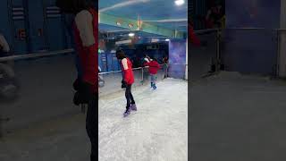 Ice skating 🛼🛹 #skating #iceskating #viralshorts #youtubeshorts #iceworld