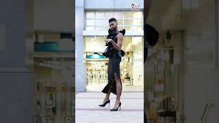 Pure street performance art. #catwalk #fashion #styling