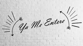 REIK-YA ME ENTERE (LYRICS) #Reik #YaMeEntere #Lyrics