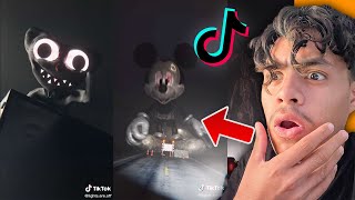 Reacting to the SCARIEST CGI MONSTER TikToks... (HORRIBLE!!)