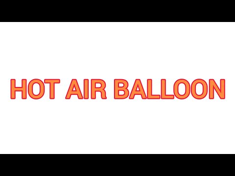 HOT AIR BALLOON GAME.