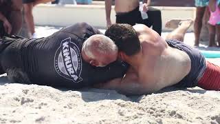 Never too old to live. 58 year old Jiu-Jitsu Blackbelt and Legend competing in Beach Jiu-Jitsu.