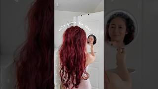 my curly wavy hair routine ✨ #haircare #wavyhair