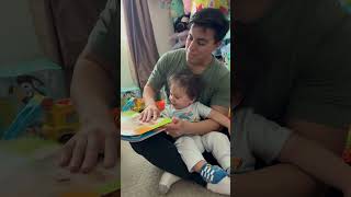 1 Year old knows how to read ! #funny #smartbaby #baby