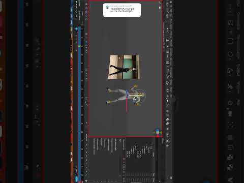 Easily fix mocap floating character in cascacdeur