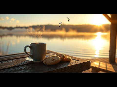 Coffee & Ambient Jazz: Lakeside Mornings for a Calm & Creative Start ☕🎶