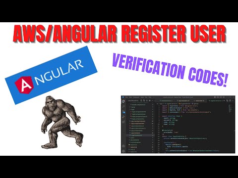 Create an Angular Register Page for AWS Cognito Service