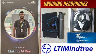 LTIMindtree head phones unboxing| LTIMindtree | Data and Analytics.
