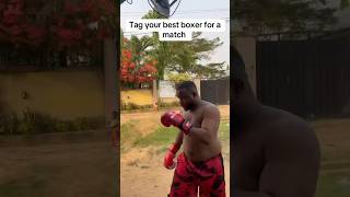 Sabinus ready for boxing match #sabinuscomedy #ogasabinus #sabinus #mrfunny1comedy