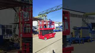 electric scissor lifting platform #materialhandlingequipment https://www.aifitemhe.com/
